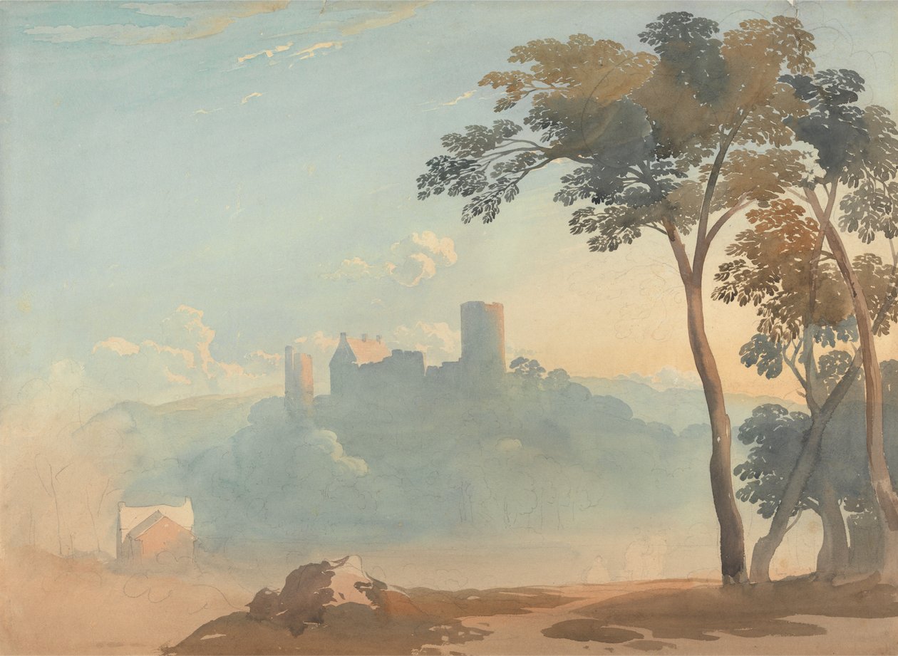El castillo en la colina de John Varley
