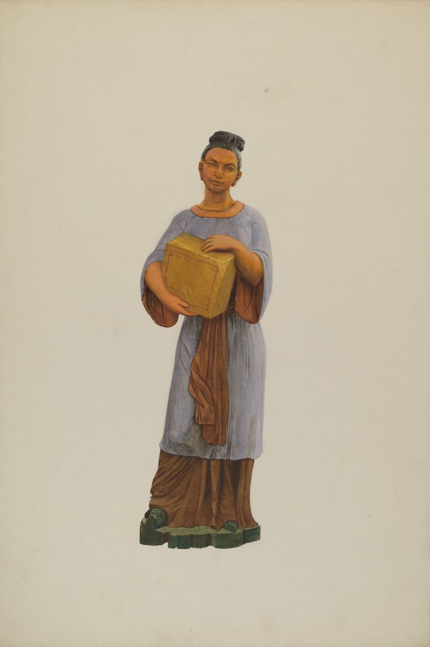 Figura de tienda de té, c. 1938 de John W Kelleher