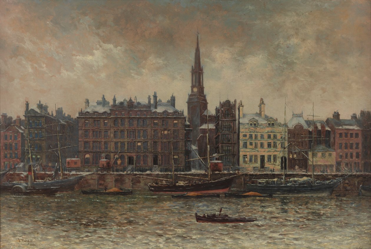 Muelle, Newcastle upon Tyne, 1886 de John Wallace