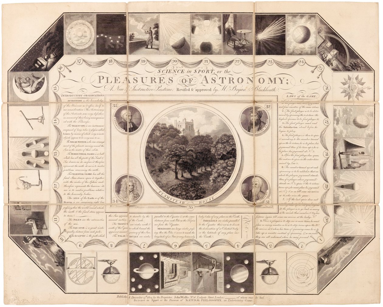 La ciencia en el deporte, o los placeres de la astronomía. Un nuevo juego de John Wallis