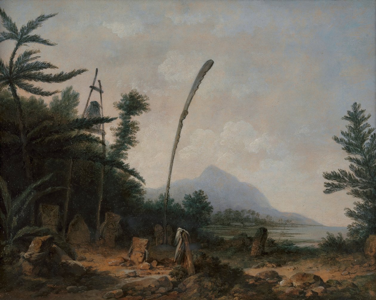 Cementerio en los Mares del Sur de John Webber