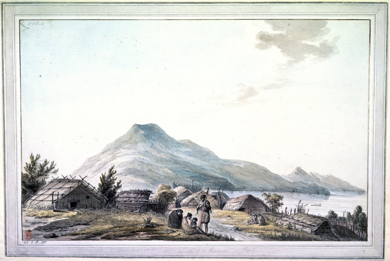 The Hippah, Nueva Zelanda de John Webber