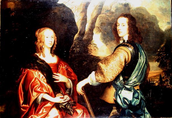 Doble Retrato de una Dama y un Caballero de John Weesop