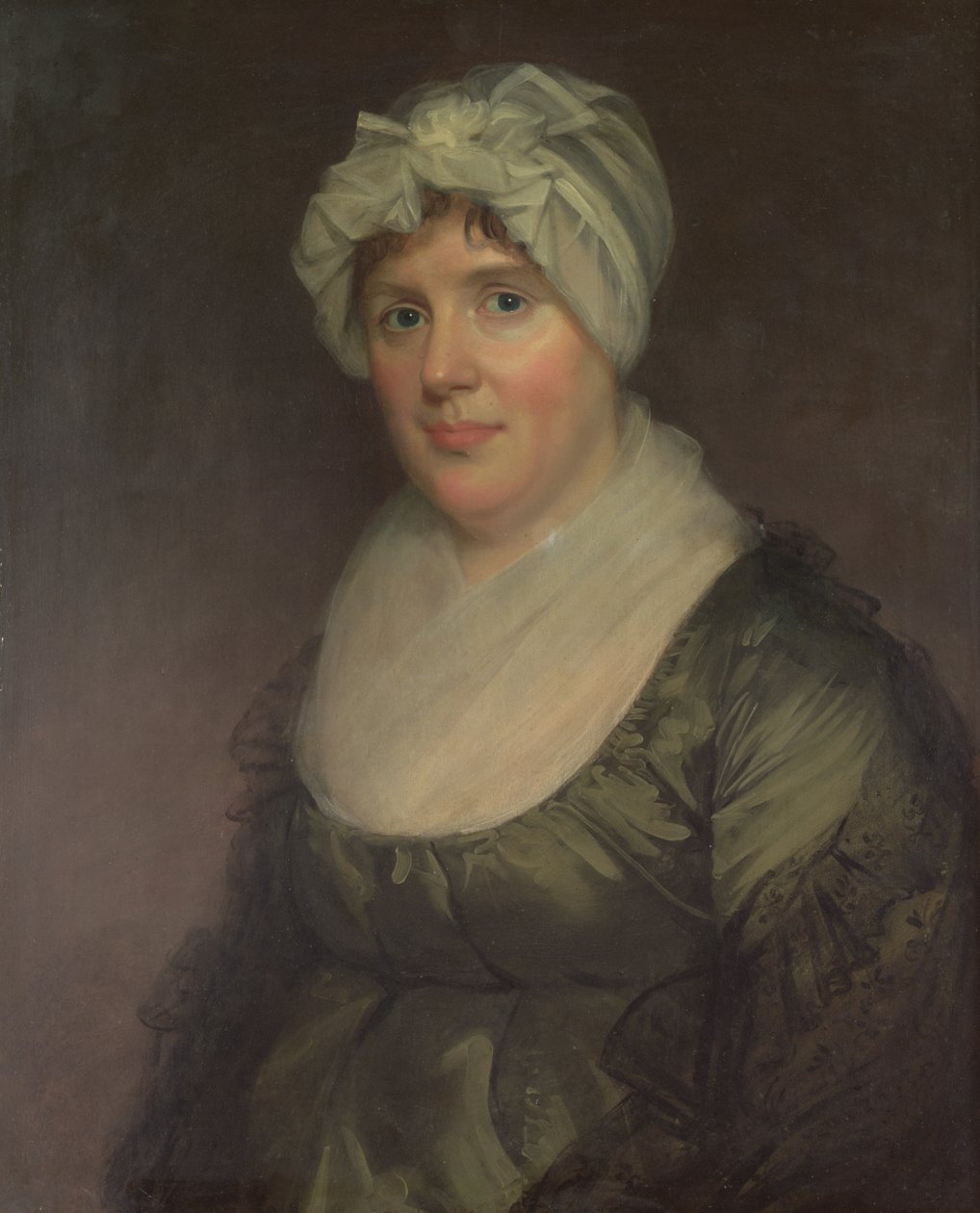 Retrato de la Sra. Taylor, 1809 de John Wesley Jarvis