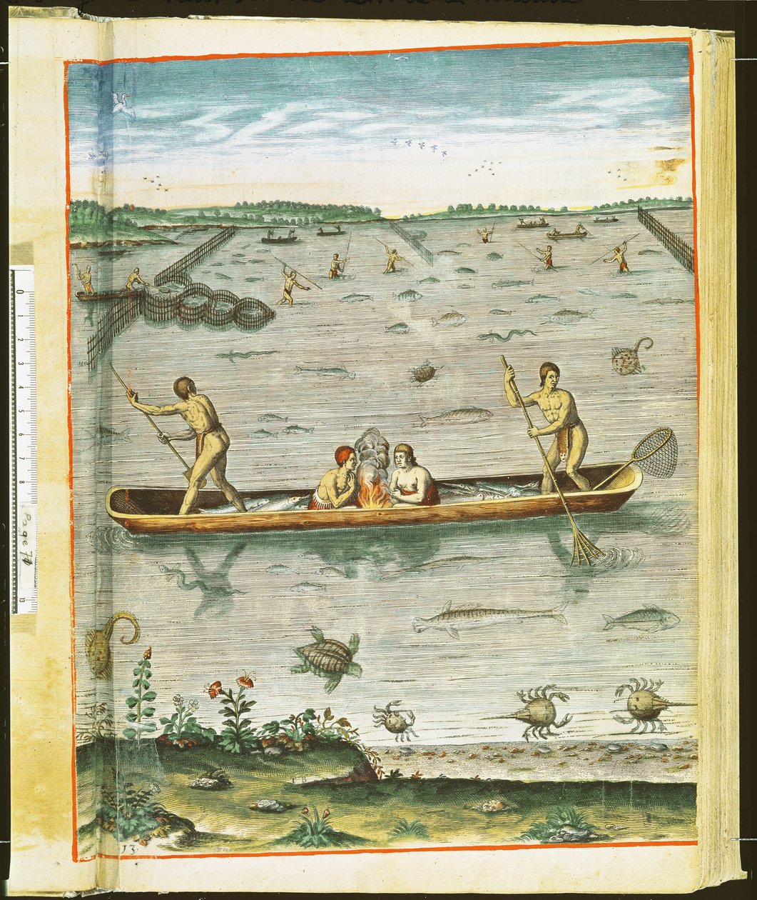 Cómo los indios atrapan sus peces, de 