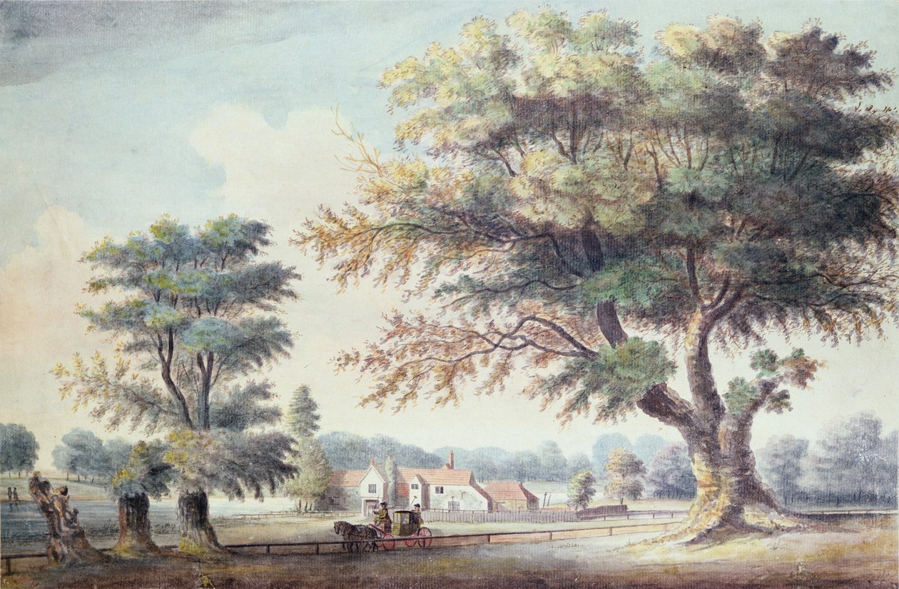 La vieja casa de Cheesecake, al norte del Serpentine de John White