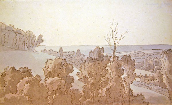 Una vista en Bridewell de John White Abbott