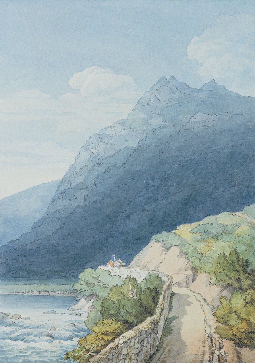 El Dart en Holne Chase, Devon de John White Abbott
