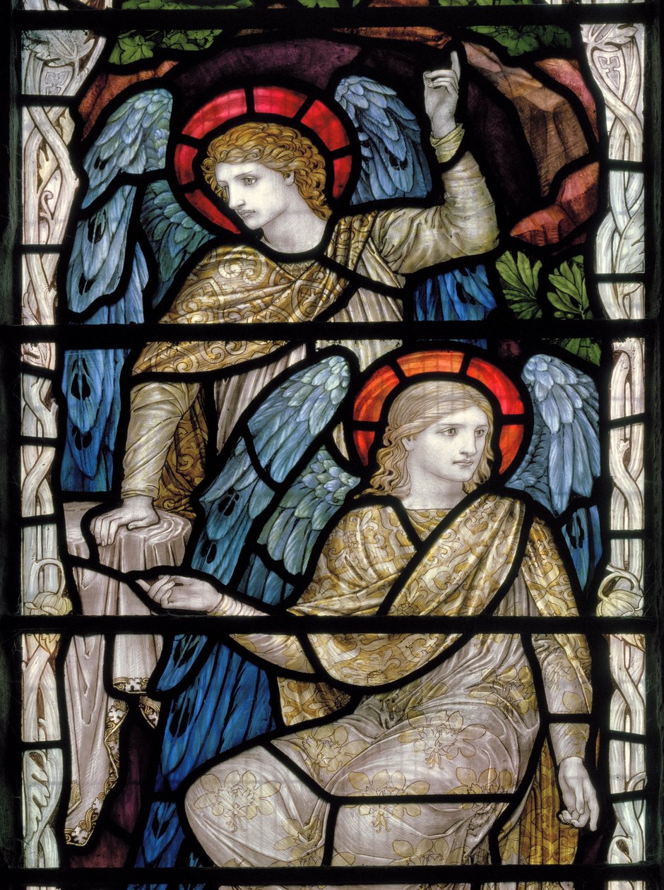 Él ha resucitado (detalle), 1903 de John William Brown