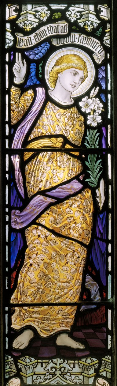 El Arcángel Gabriel de John William Brown