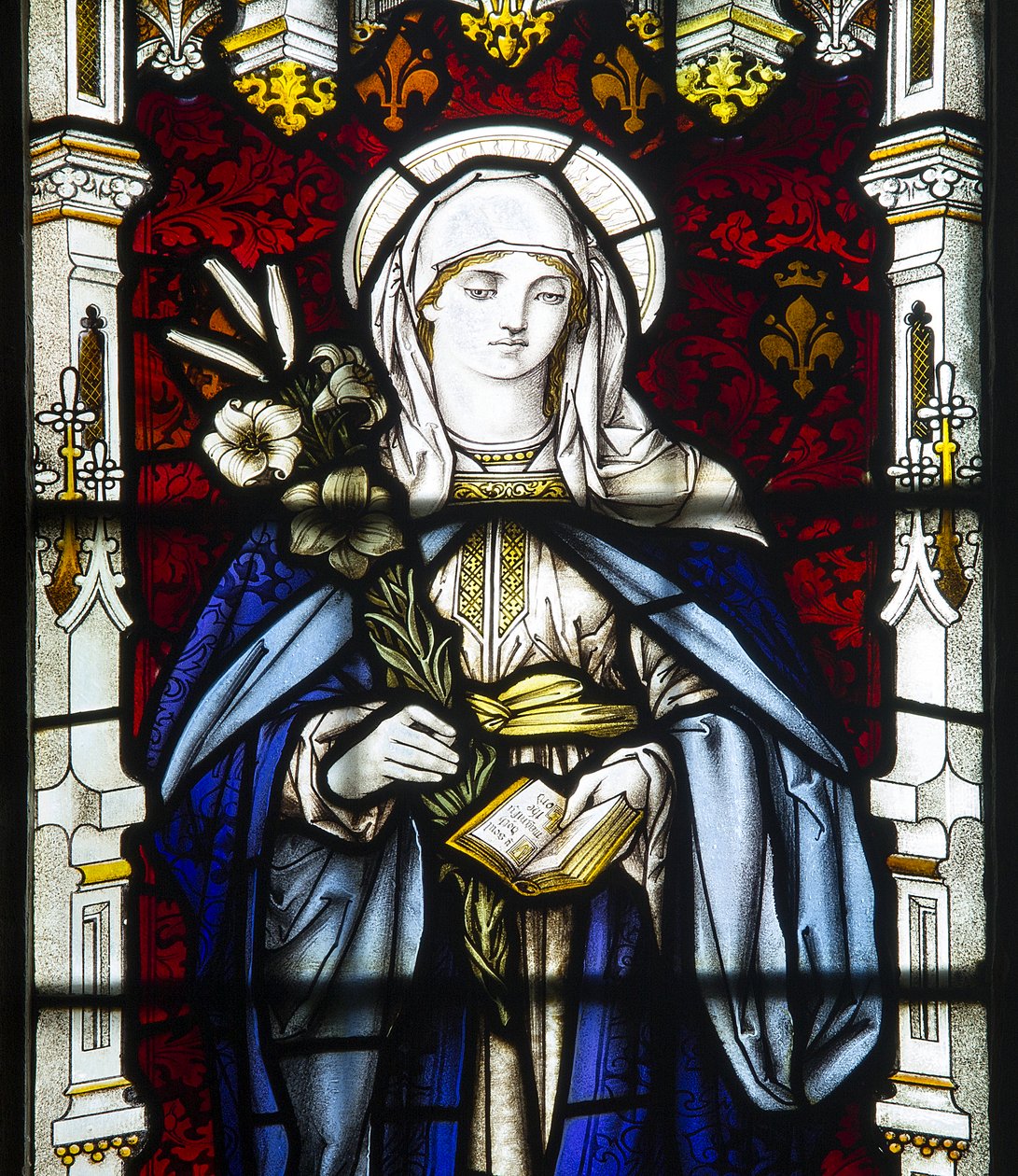 Virgen María, 1898 de John William Brown