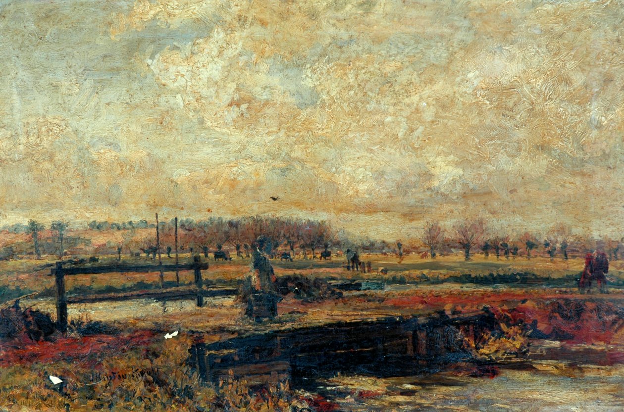 El río Colne en Rickmansworth de John William Buxton Knight