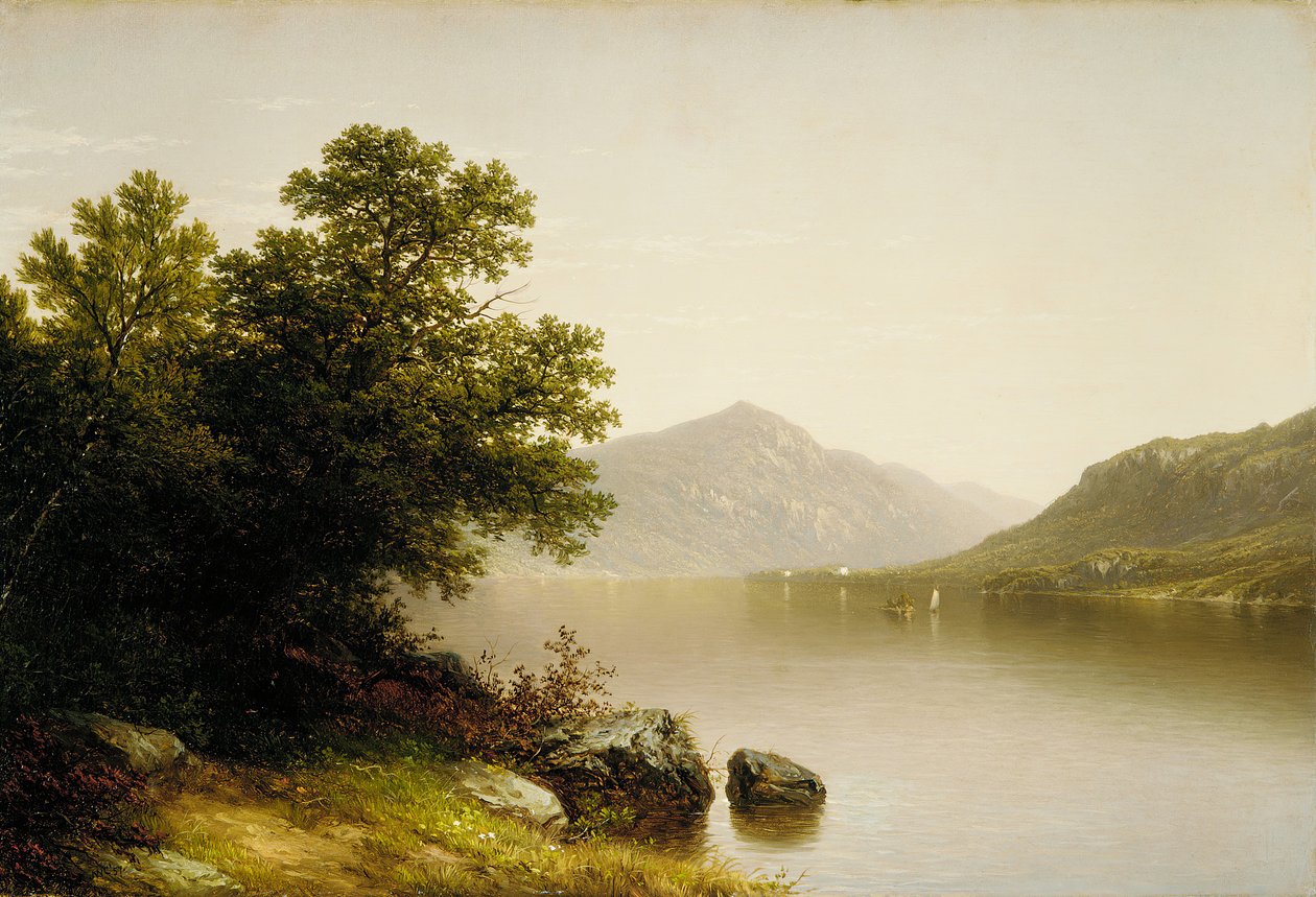 Lago George, 1857 de John William Casilear