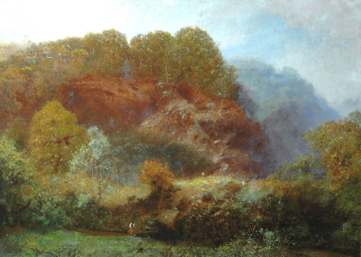 Pequeños ríos en el oeste, 1928 de John William North