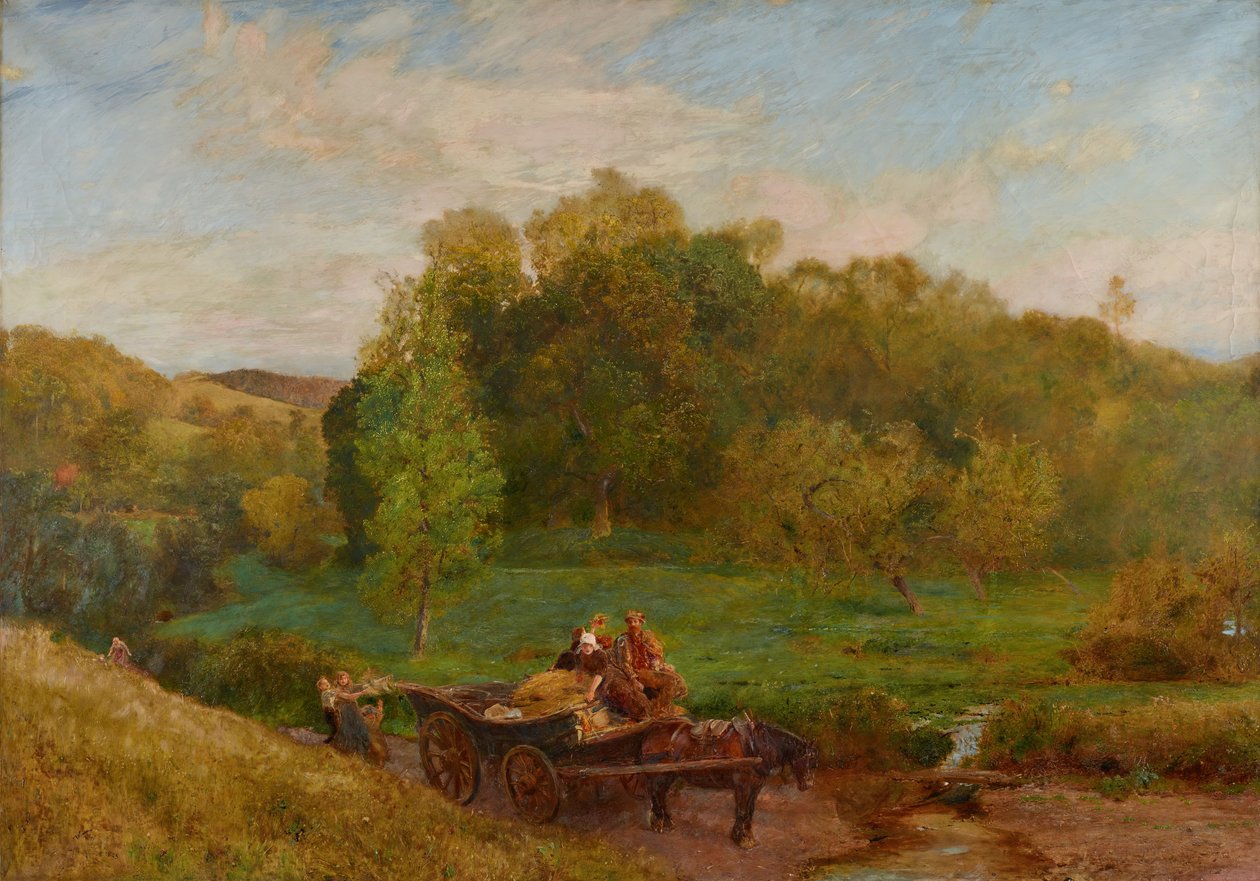 Praderas de agua dulce del oeste, 1893 de John William North