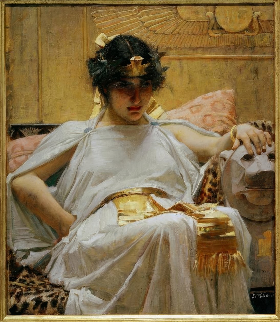 Cleopatra de John William Waterhouse