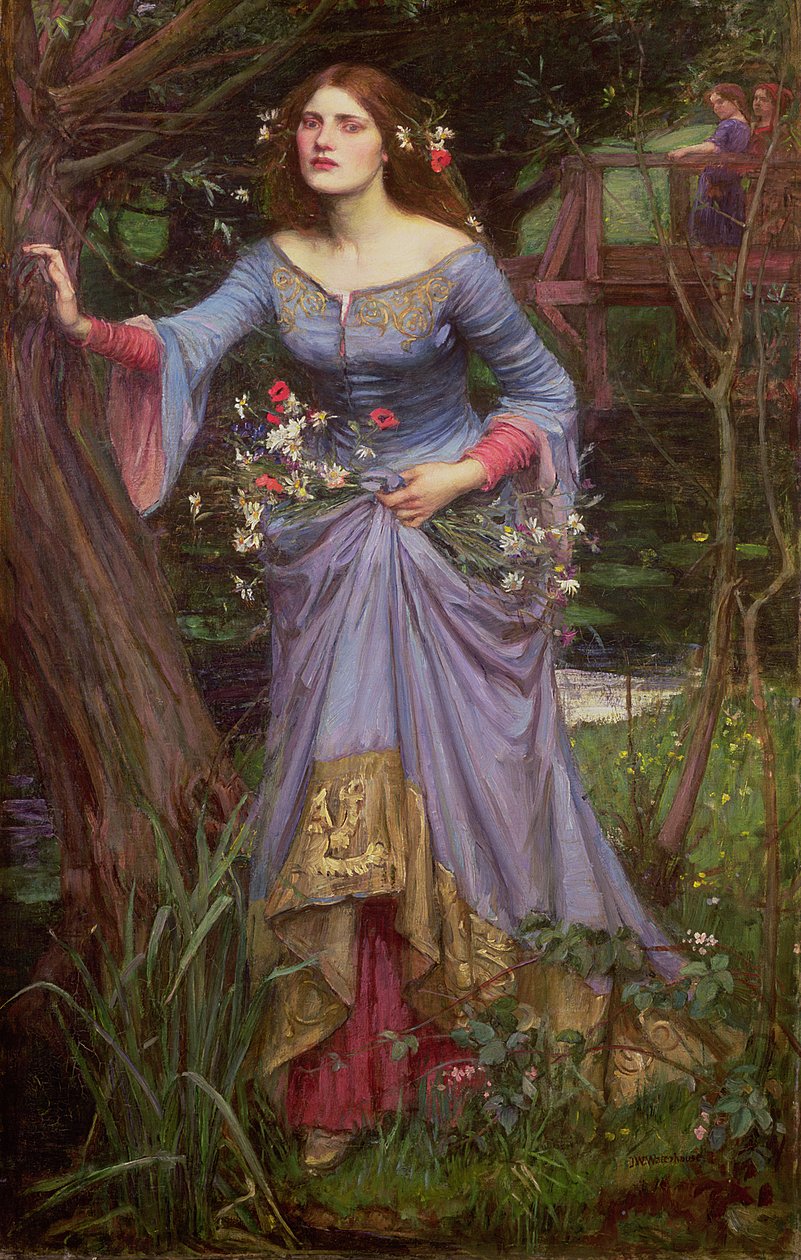 Ofelia, 1910 de John William Waterhouse