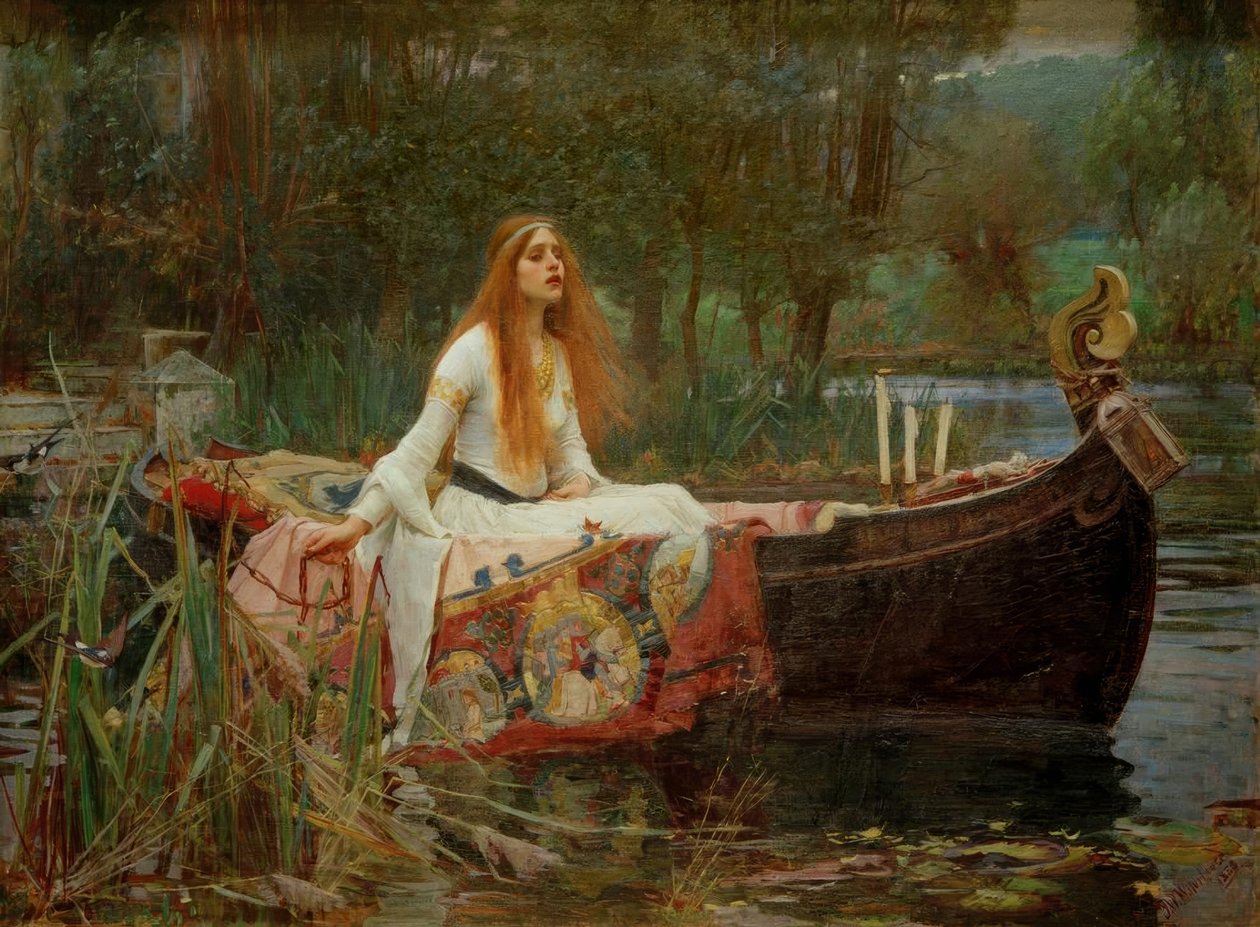 La dama de Shalott de John William Waterhouse