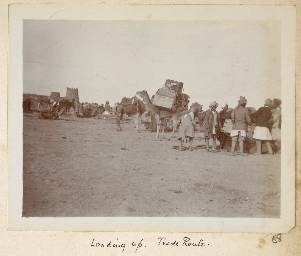 Provincia de Razavi Khorasan, Irán, c.1908 (fotografía en b/n) de John Williams Watson