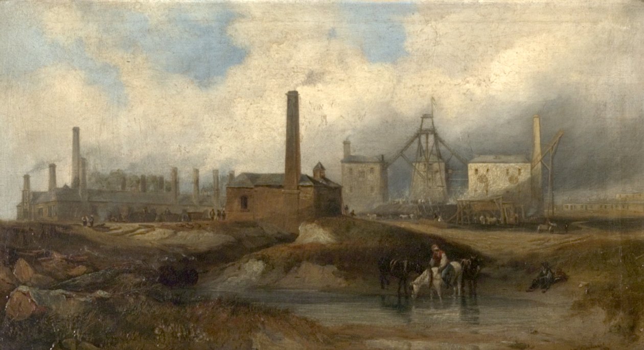 Escena industrial de John Wilson Carmichael