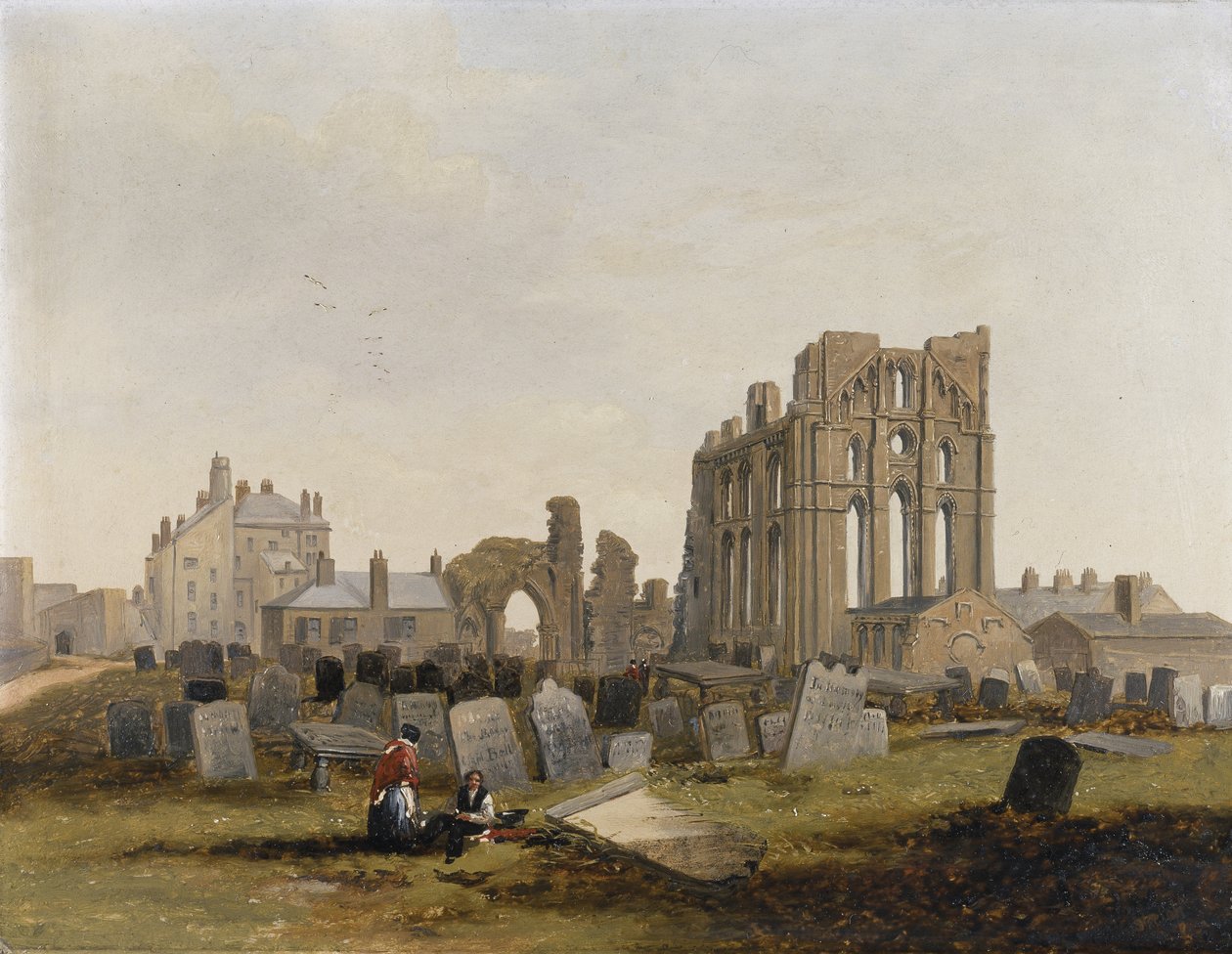 Priorato de Tynemouth desde el Este de John Wilson Carmichael