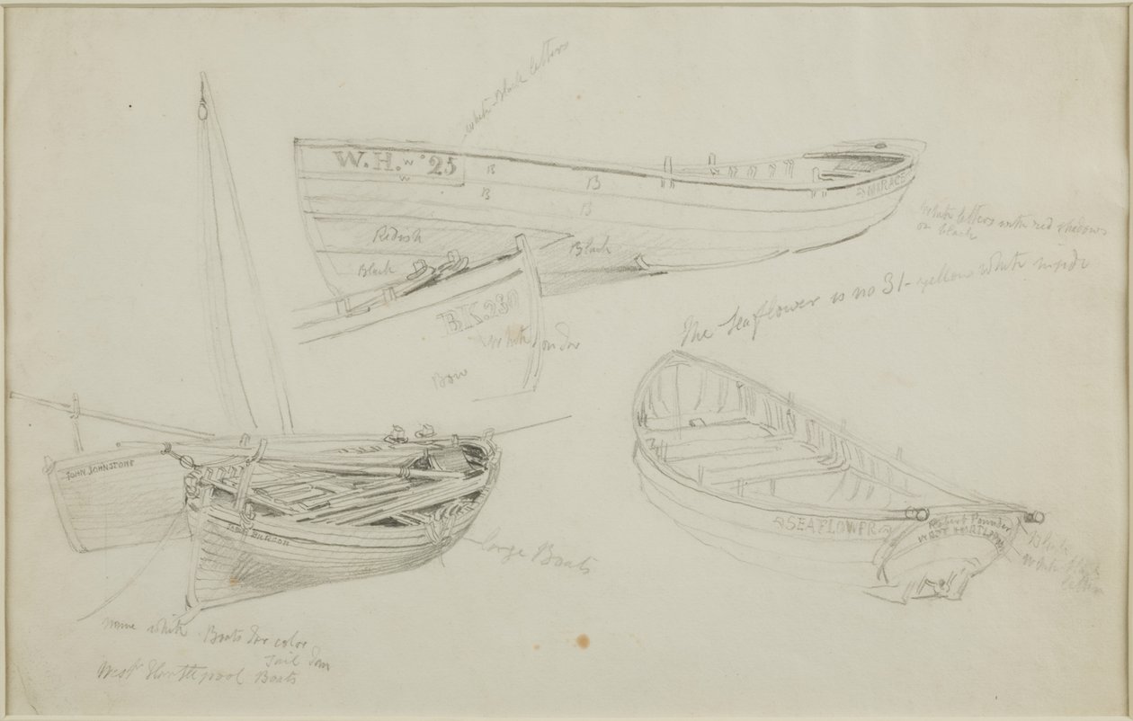 Barcos de West Hartlepool de John Wilson Carmichael