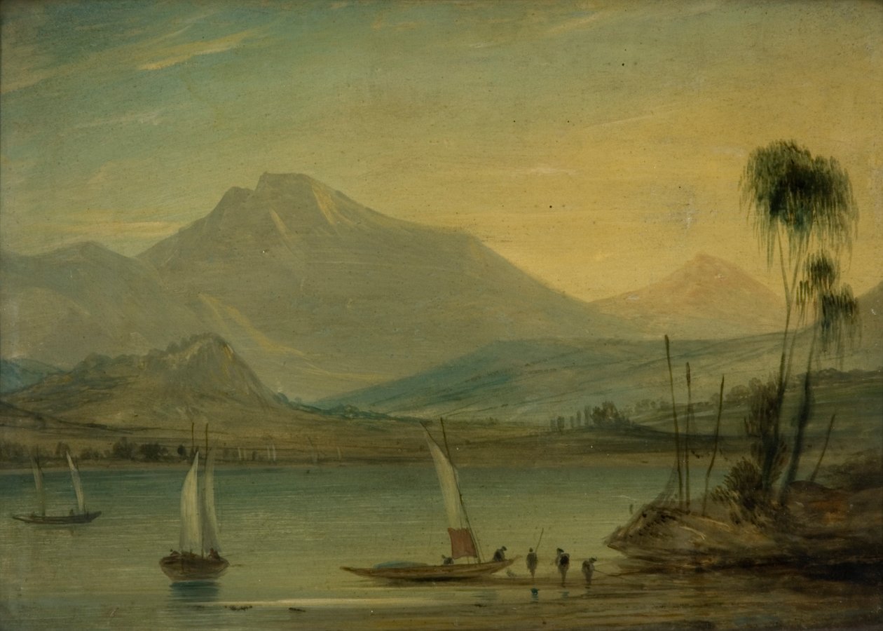 Pesca de arenques en Loch Fyne de John Wilson Ewbank