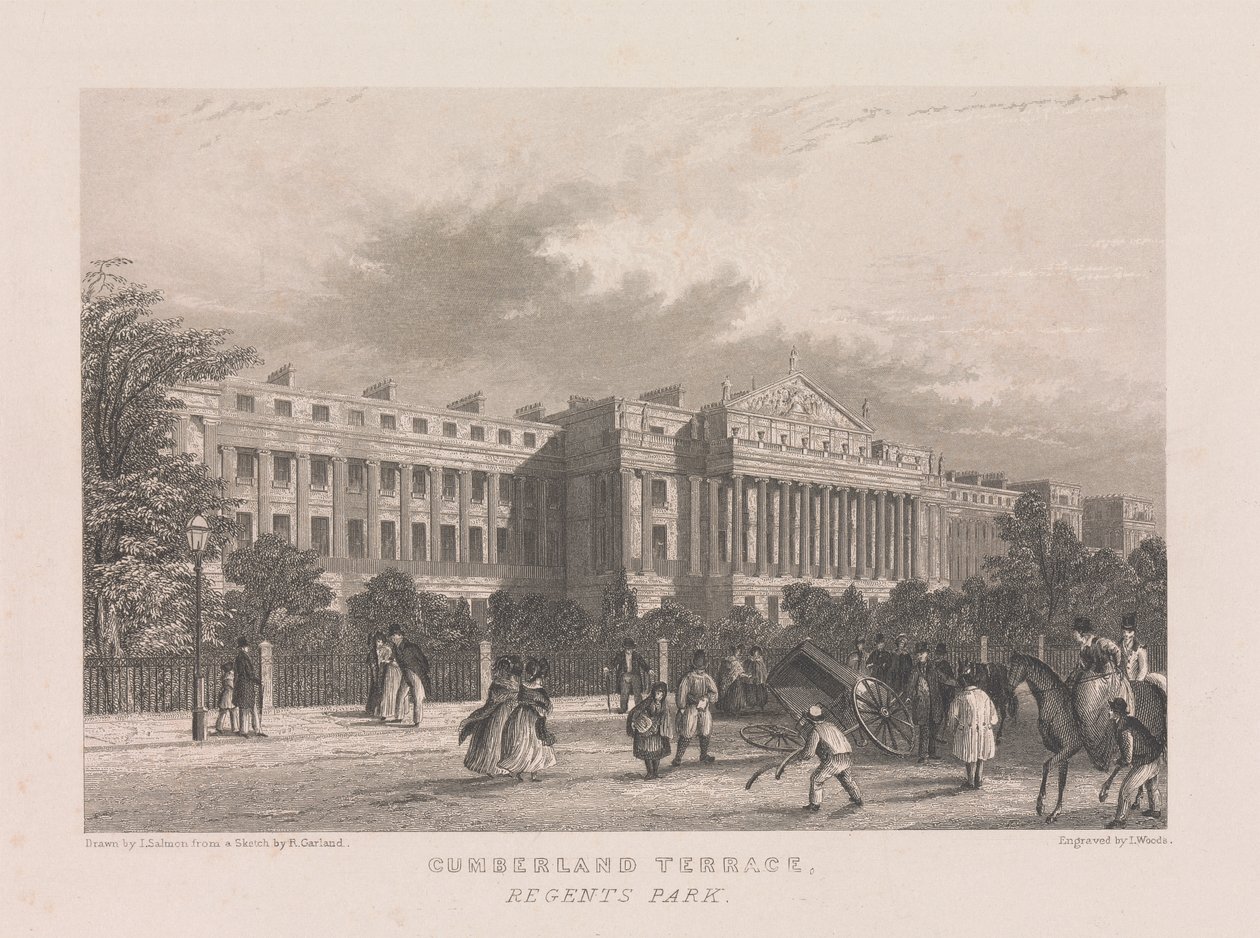 Cumberland Terrace, Regents Park de John Woods