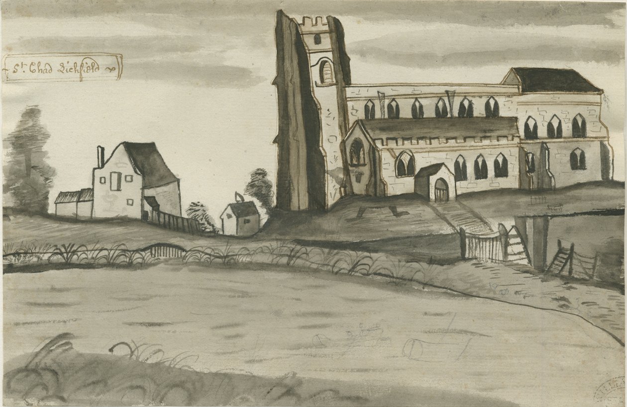 Lichfield - Iglesia de San Chad de John Wright