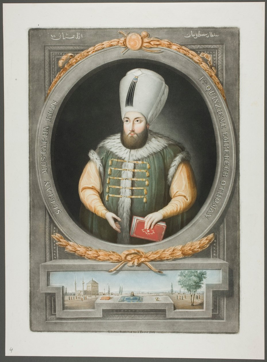 Mustapha Kahn, de Retratos de los emperadores de Turquía de John Young