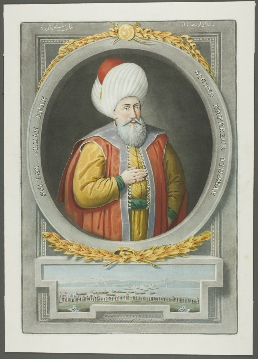 Orkan Kahn, de Retratos de los emperadores de Turquía de John Young