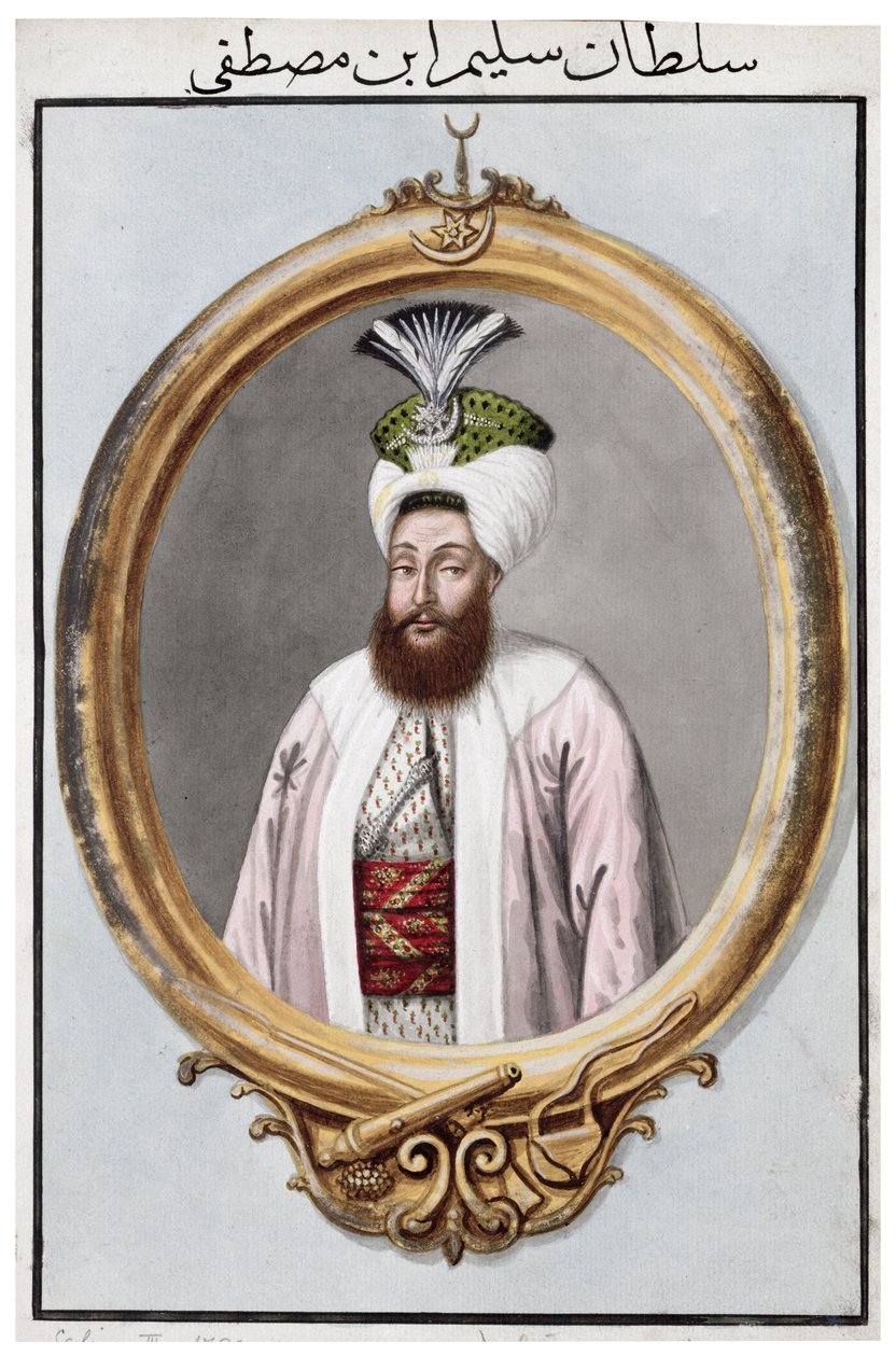 Selim III, Emperador Otomano, 1808 de John Young