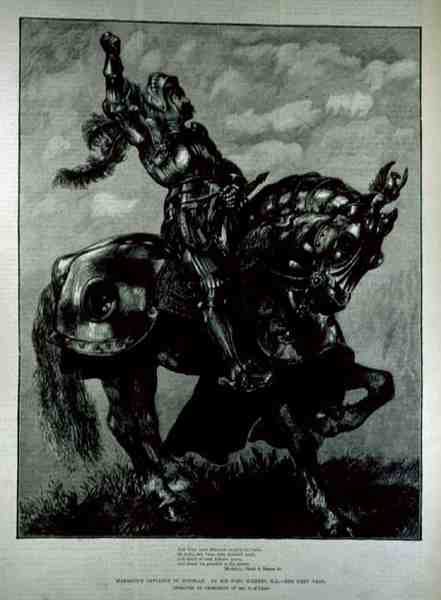 La Defensa de Marmion a Douglas de John after Gilbert