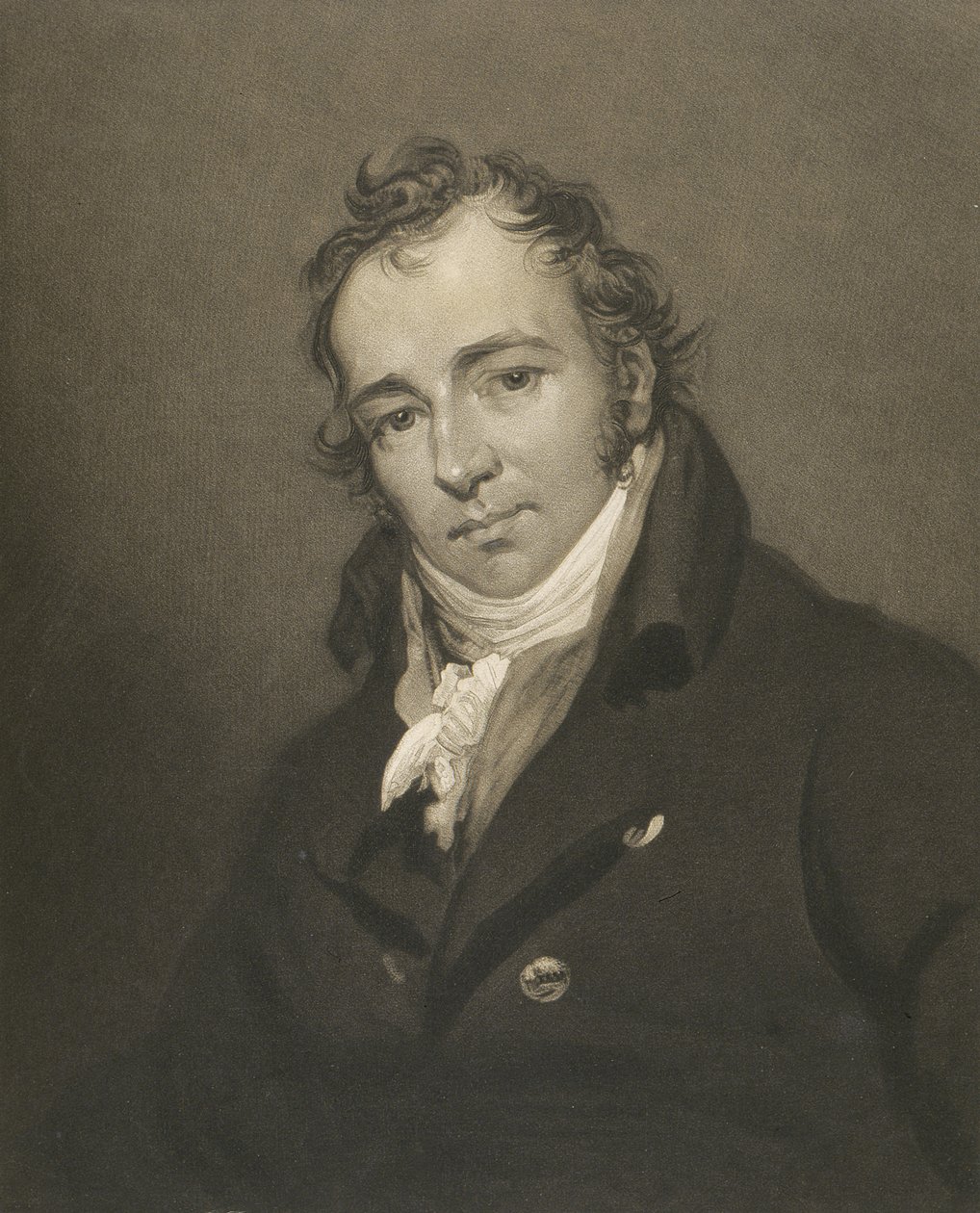 Retrato de James Ward (1769-1859) grabado por James Ward de John after Jackson