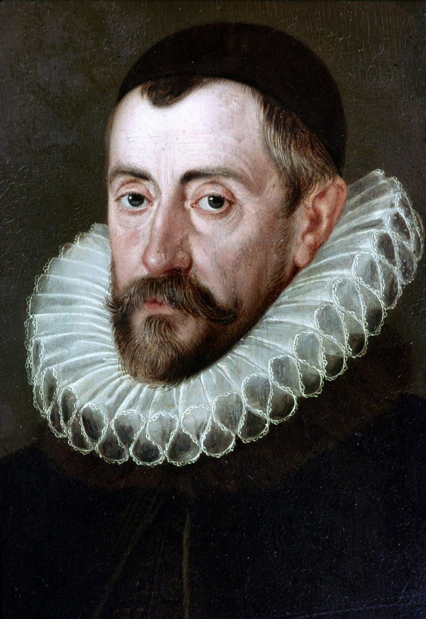 Sir Francis Walsingham (c.1532-1590), político inglés (pintura de J.de Critz). Londres, National Portrait Gallery de John de Critz