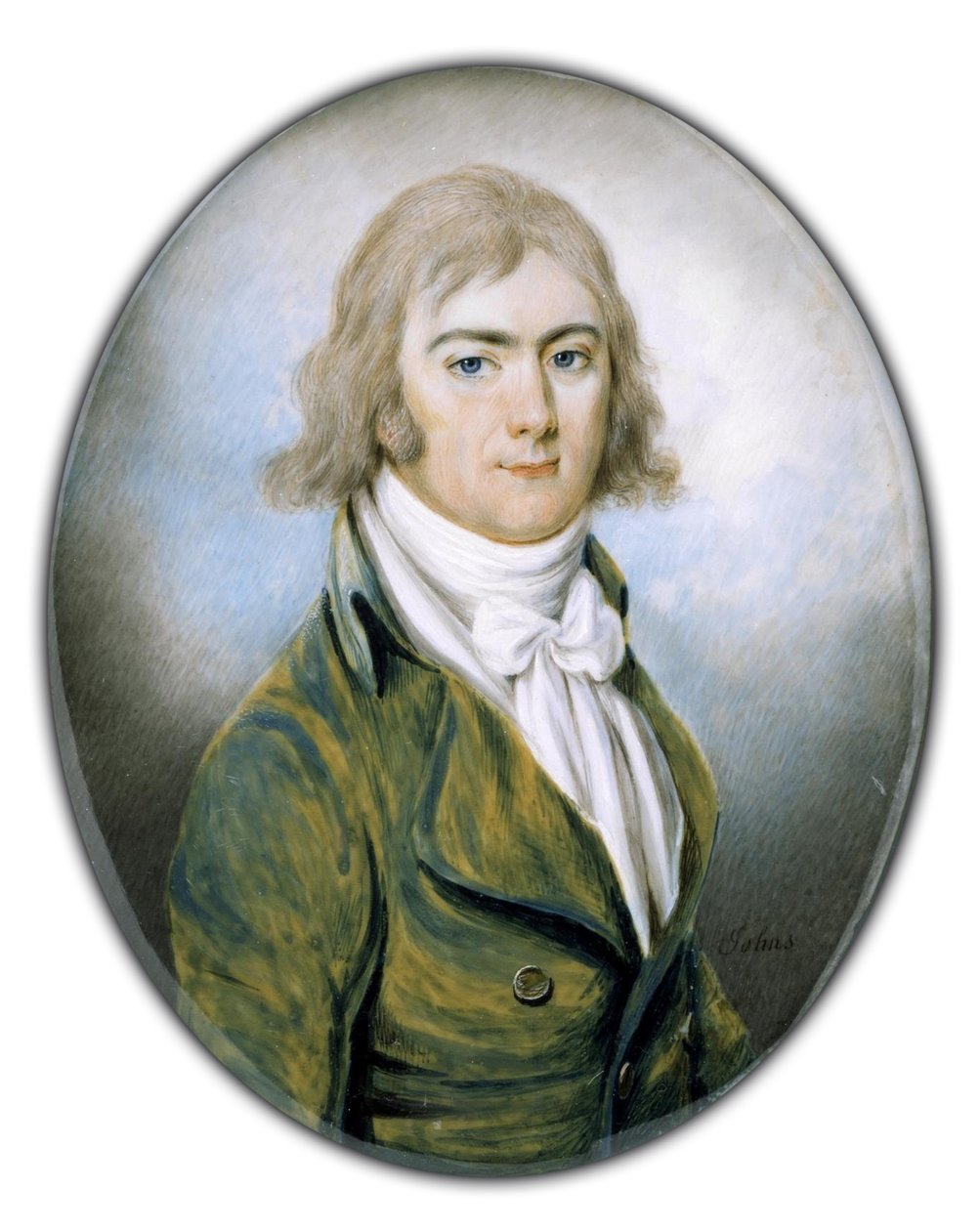 Retrato de un hombre de Johns