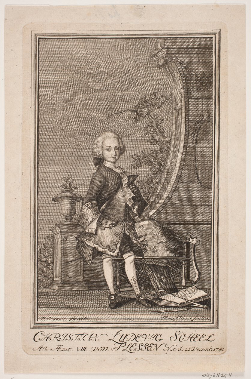 Christian Ludvig Scheel von Plessen de Jonas Haas