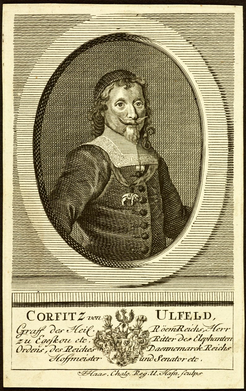 Retrato de Corfitz Ulfeldt de Jonas Haas