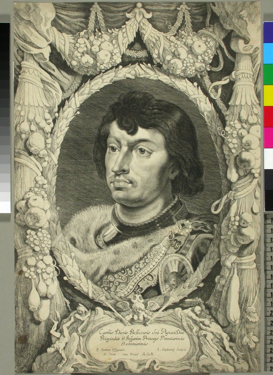 Carlos el Temerario, duque de Borgoña de Jonas Suyderhoef