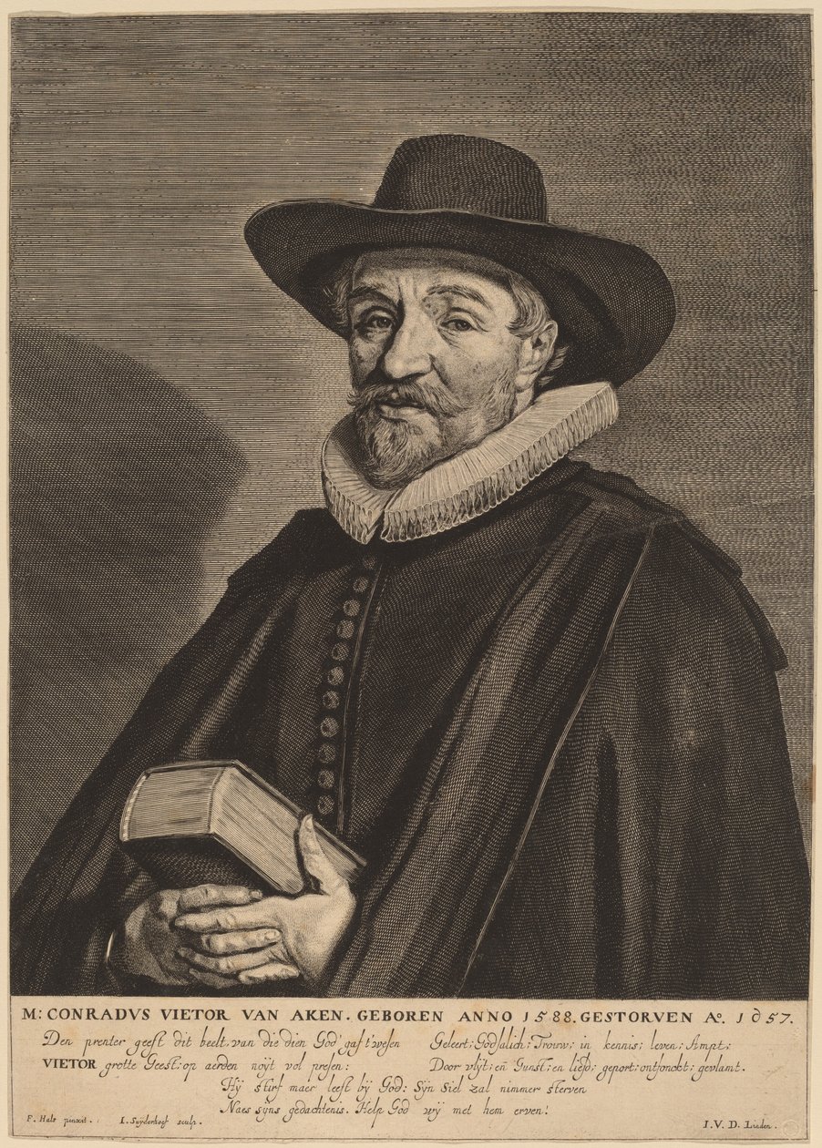 Conrad Vietor van Aken de Jonas Suyderhoff after Frans Hals