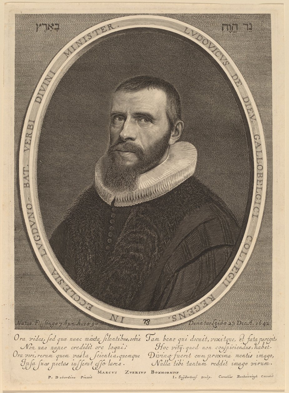 Lodewijk de Dieu de Jonas Suyderhoff after Pieter Dubordieu