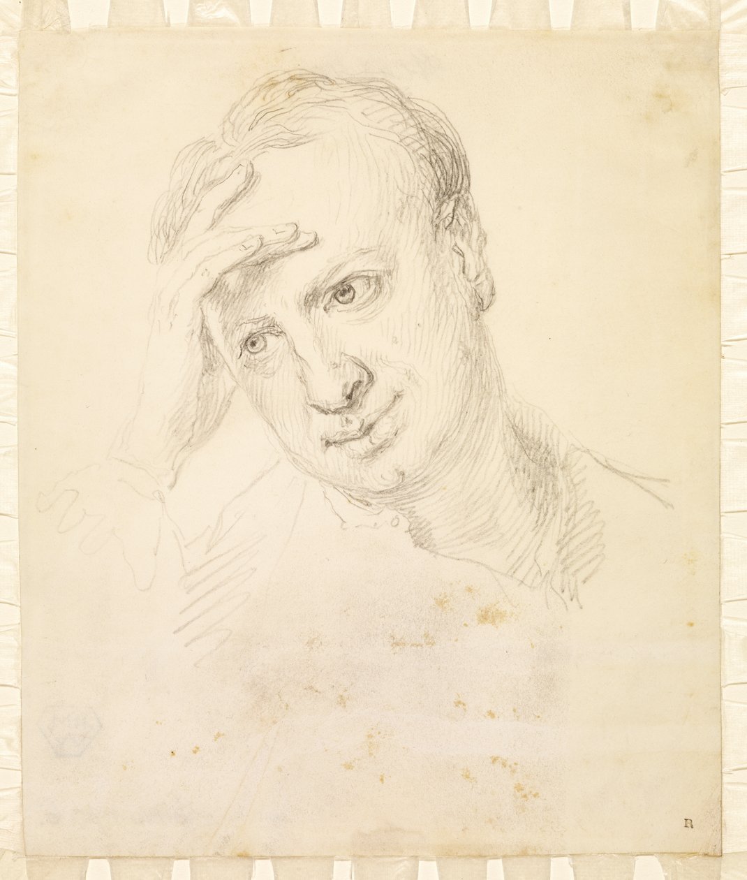 Retrato de Jonathan Richardson el Joven, 1732 de Jonathan Richardson
