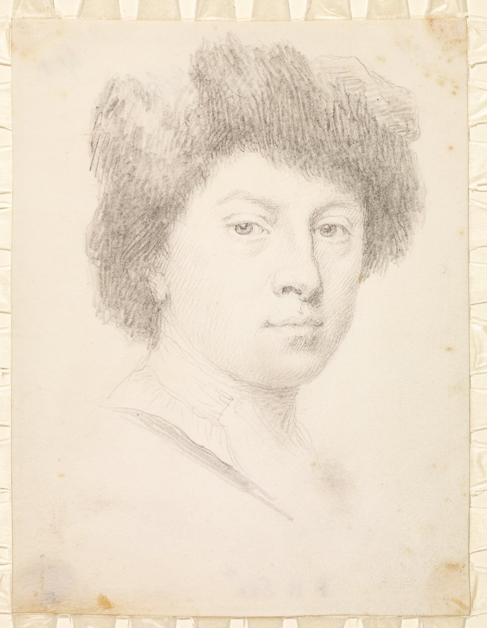 Autorretrato a la edad de treinta años, 1735 de Jonathan Richardson