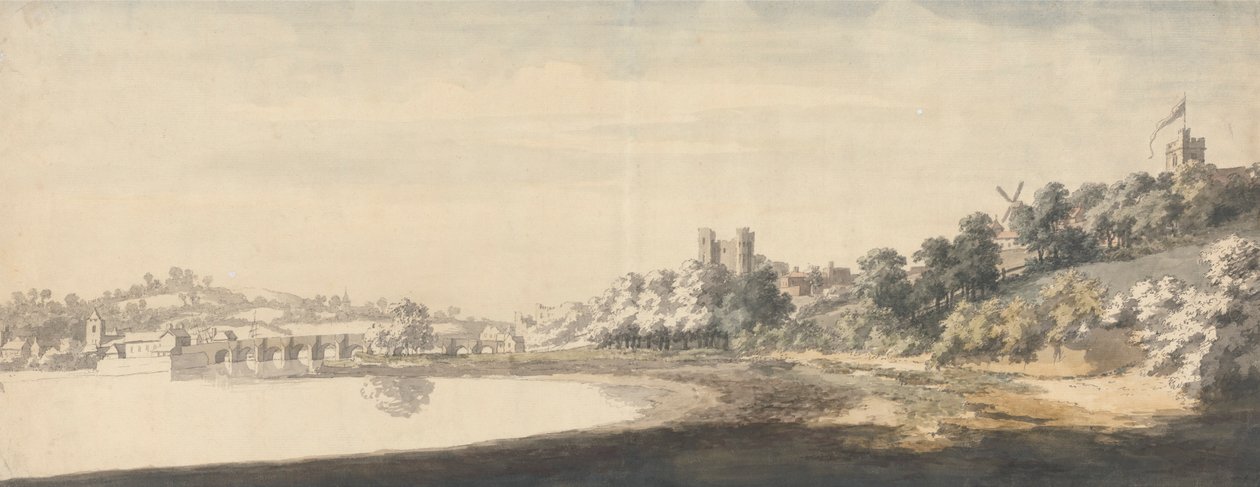 El puente y el castillo de Rochester de Jonathan Skelton