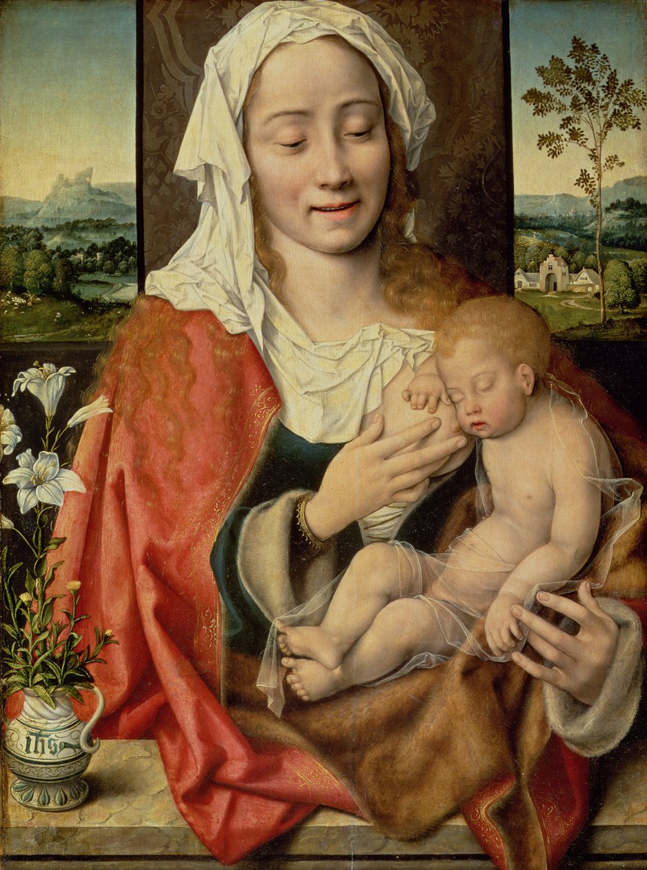 Madonna y el Niño, c.1525-30 de Joos van Cleve