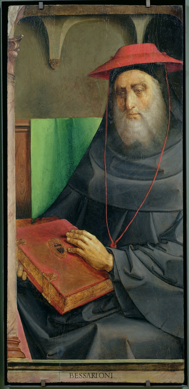 Retrato del Cardenal Besarión (1402-72) c.1475 de Joos van Gent