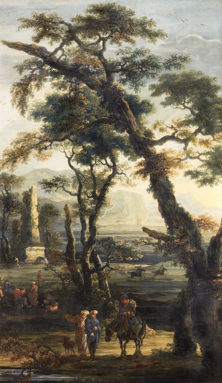 Paisaje con Mendigos de Joos or Josse de Momper