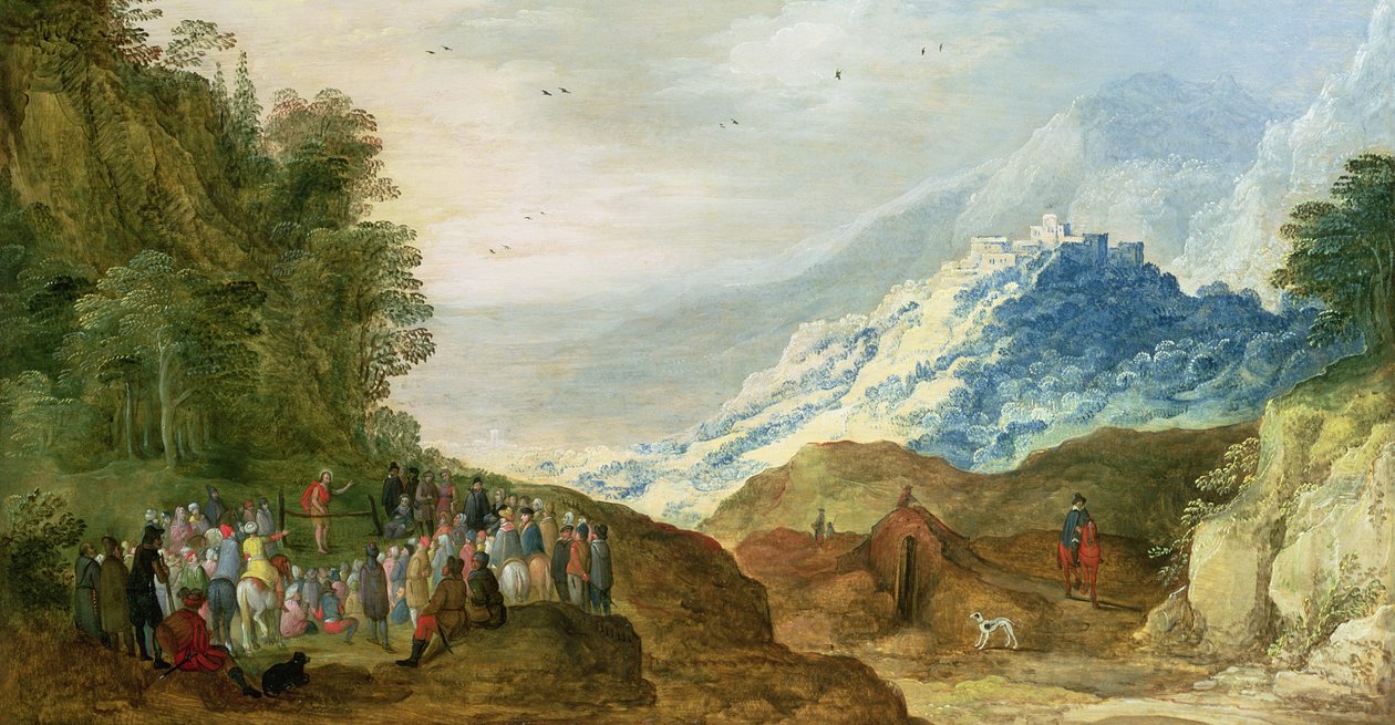 El Sermón de la Montaña de Joos or Josse de Momper