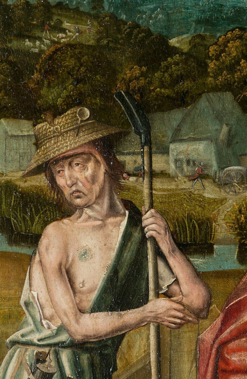 Tríptico de Belén, circa 1540 de Joos van (attr. to) Cleve