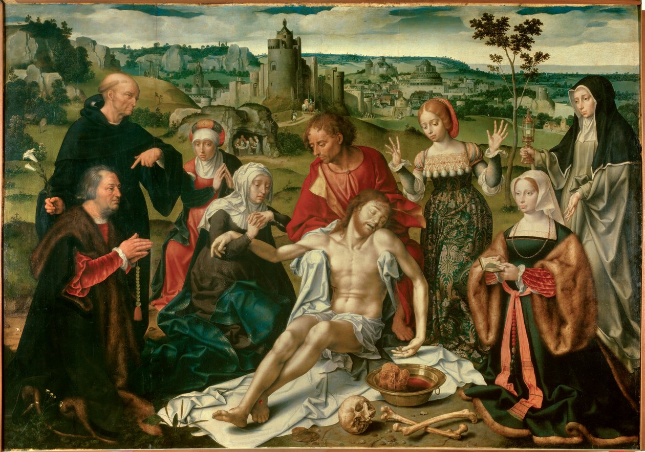 Retablo de la deploración de Cristo de Joos van Cleve